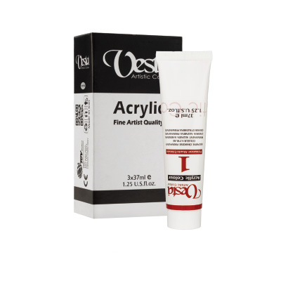 Acrylic Colour Box 3x37ml.