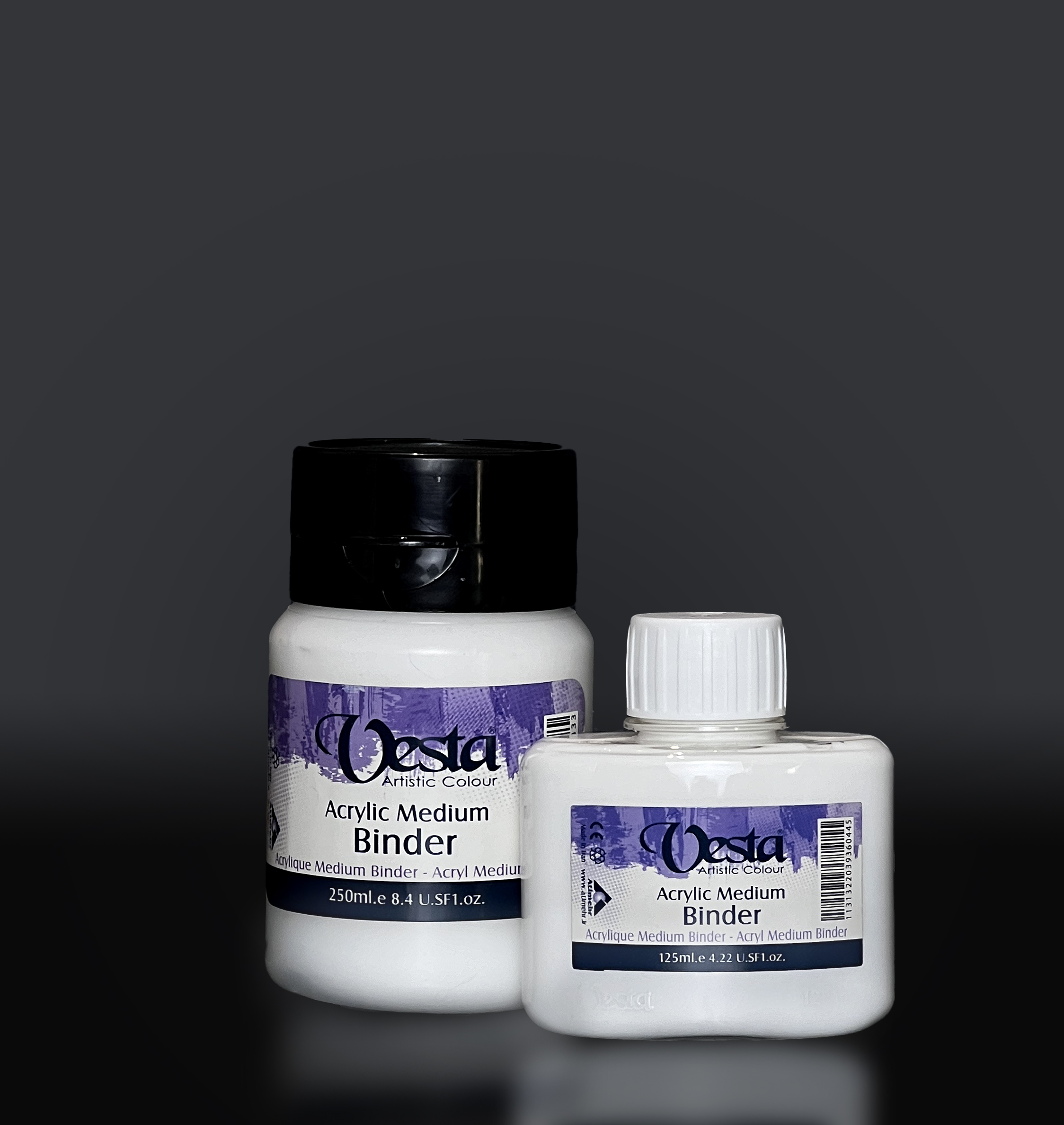 Acrylic Medium Binder 250 & 125ml.